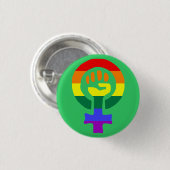 女性力ボタン 缶バッジ (正面&裏面)