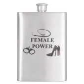 女性力 フラスク (正面)