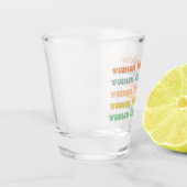 女性医学レトロ未来ナース ショットグラス (左)