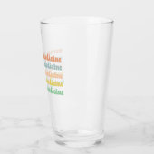 女性医学レトロ未来ナース タンブラーグラス (左)