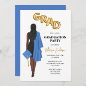 女性卒業党招待状 招待状 (正面/裏面)