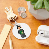 女性卒業生 キーホルダー