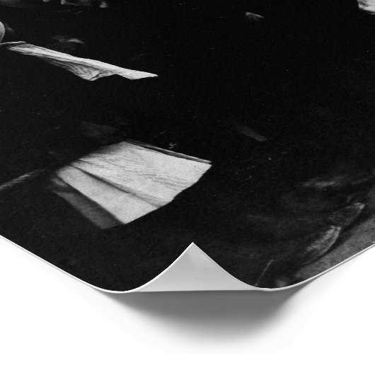 女性参政権パレード写真撮影 ポスター (角)