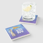 女性参政権100年コースター ストーンコースター (横)