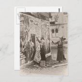 女性参政権 ポストカード (正面/裏面)