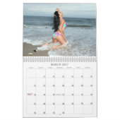女性及び水腎臓の慈善のカレンダー カレンダー (3月 2027)