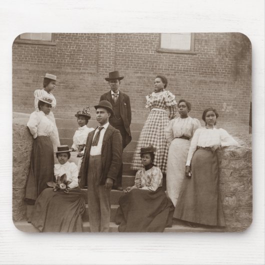 女性及び紳士 マウスパッド (正面)