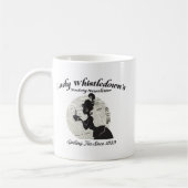 女性口笛協会紙1以来お茶 コーヒーマグカップ (左)