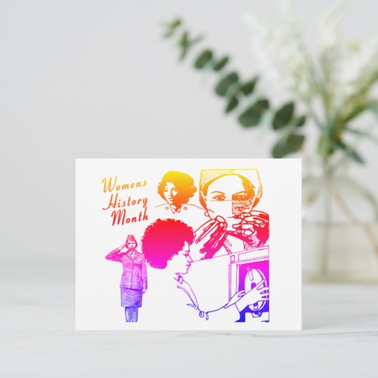女性史月間 ポストカード (スタンド正面)