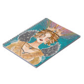 女性司祭パロマ天使の信仰の感謝ジャーナル ノートブック (左側)