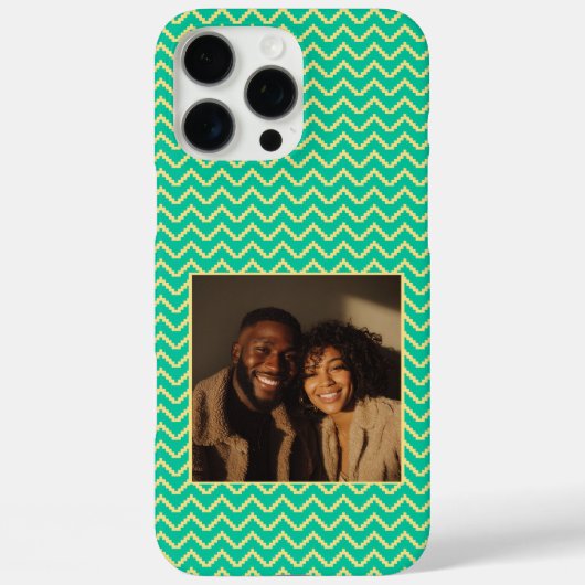 女性向けのかわいいギフトセット チェブロン柄 Case-Mate iPhoneケース (裏面)