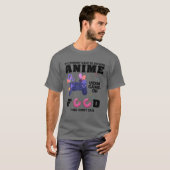 女性向けアニメアート男10代の子女アニメマーチアニ Tシャツ (正面フル)