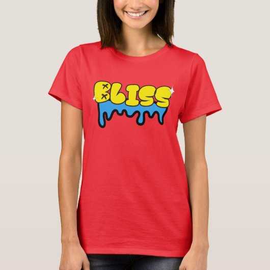 女性向けコットンTシャツ 至福 Tシャツ (正面)