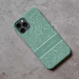 女性向けハードケース スマホケース オーダーメイド 花柄 おしゃれ iPhoneケース Case-Mate iPhone 14 Proケース