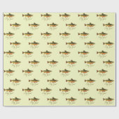 女性向けフライ·フィッシング·フライ·ガル ラッピングペーパー (フラット)