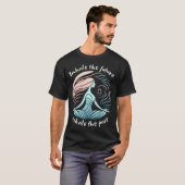 女性向けヨガTシャツ 寄せ書き Tシャツ (正面フル)