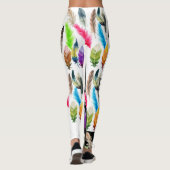 女性向け高位キャプリレギンス レギンス (裏面)