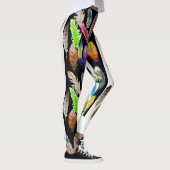 女性向け高位キャプリレギンス レギンス (右)