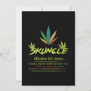 女性向け スカンクル定義 weed smoking おじ 面白い 招待状