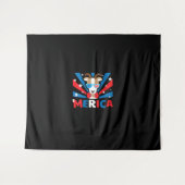 女性向け メリカ ゴート タペストリー (正面(横))