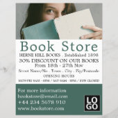 女性向け、書店の広告 チラシ (正面)