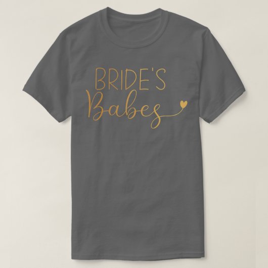 女性向け 花嫁の友達 新婦 披露宴 結婚 ハート Tシャツ (デザイン正面)