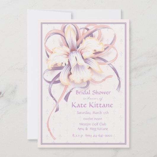 女性向け(C) 招待状 (正面)