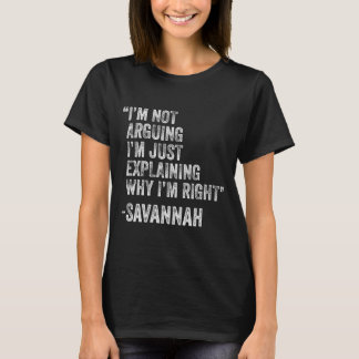 女性向けSavh引用符 楽しい誕生日 カスタムネーム Tシャツ