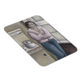 女性喫煙1996 マグネット (右側)