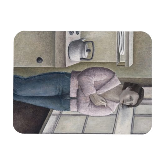 女性喫煙1996 マグネット (横)