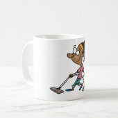 女性嘔吐 コーヒーマグカップ (正面左)