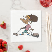 女性嘔吐 スタンダードランチョンナプキン (インサイチュ)