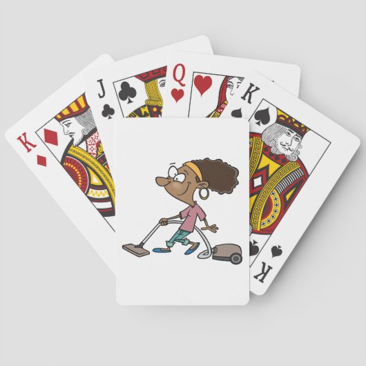 女性嘔吐 トランプ (裏面)