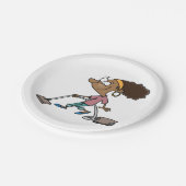 女性嘔吐 ペーパープレート (アングル)