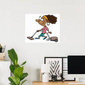 女性嘔吐 ポスター