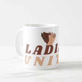 女性団結 - 女性のエンパワーメント コーヒーマグカップ