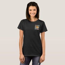 女性基本的なTシャツのハワイアンのタペストリー Tシャツ