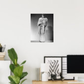 女性夕べガウン2 ポスター (ホームオフィス)