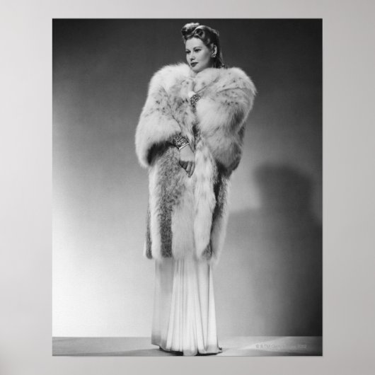 女性夕べガウン2 ポスター (正面)