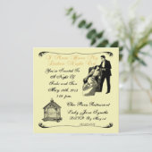 女性夜鳥籠の招待状と 招待状 (スタンド正面)