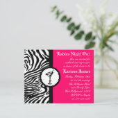女性夜、バチェロレッテの招待状 招待状 (スタンド正面)