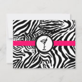 女性夜、バチェロレッテの招待状 招待状 (裏面)