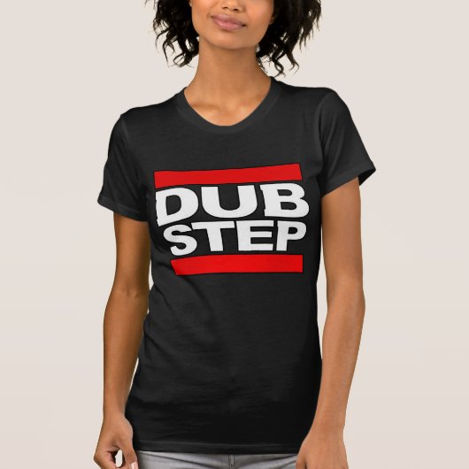 女性女の子のladysの女性のDUBSTEP Tシャツ (正面)