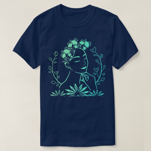 女性女性女性女性解放女性男女平等フェラル Tシャツ (デザイン正面)