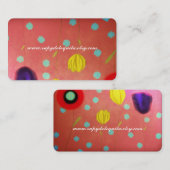 女性女性 名刺 (正面/裏面)