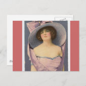 女性妖精 ポストカード (正面/裏面)