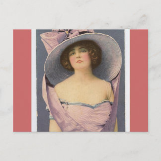 女性妖精 ポストカード