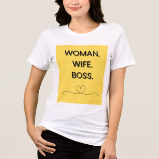 女性妻ボスティー#women tシャツ