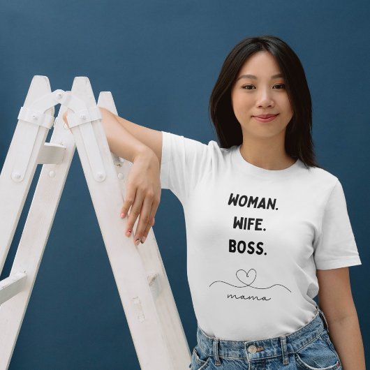 女性妻ボスママのために スウェットシャツ