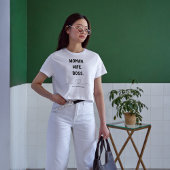 女性妻ボスママのために スウェットシャツ